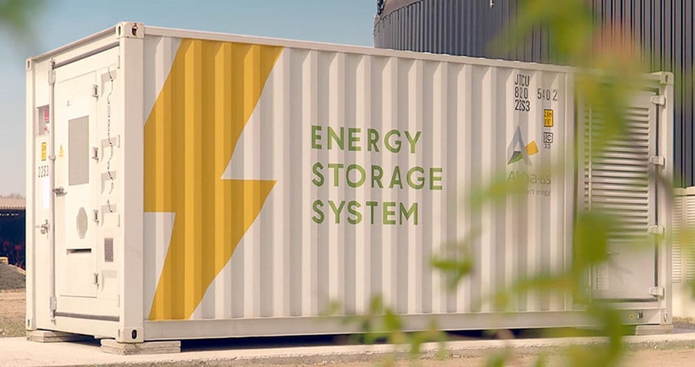 De cover van de gids over industriële batterijopslag